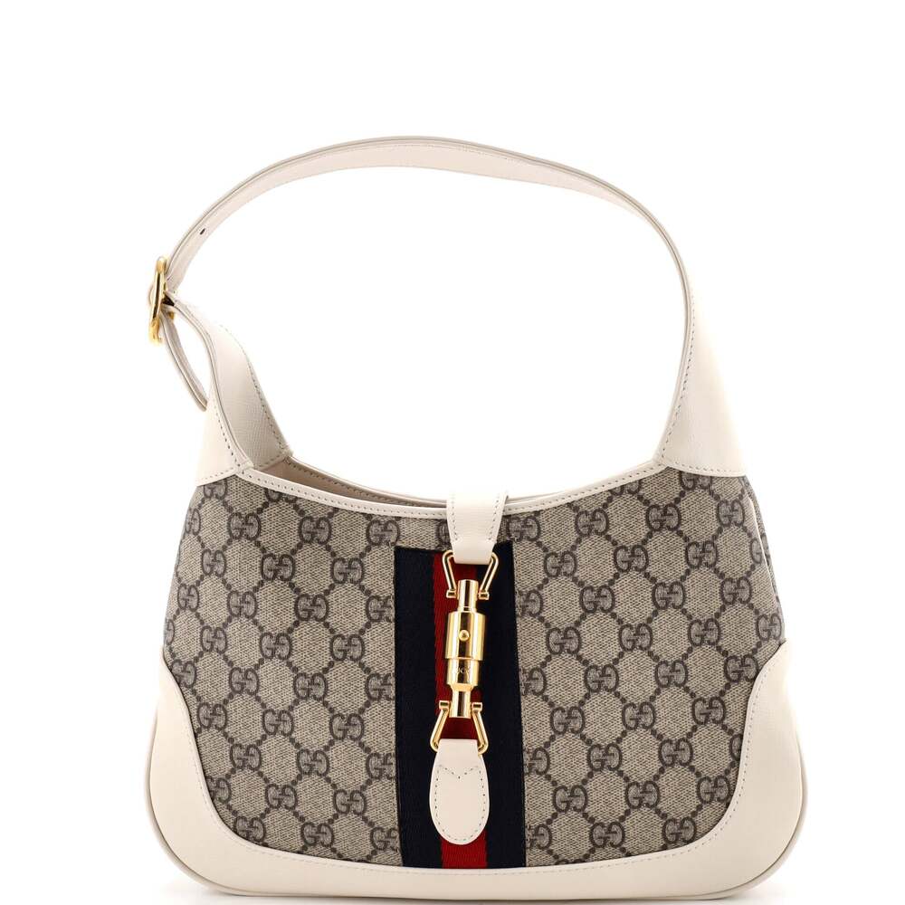 Gucci Jackie Hobo Gg Coated Canvas #340368G22B